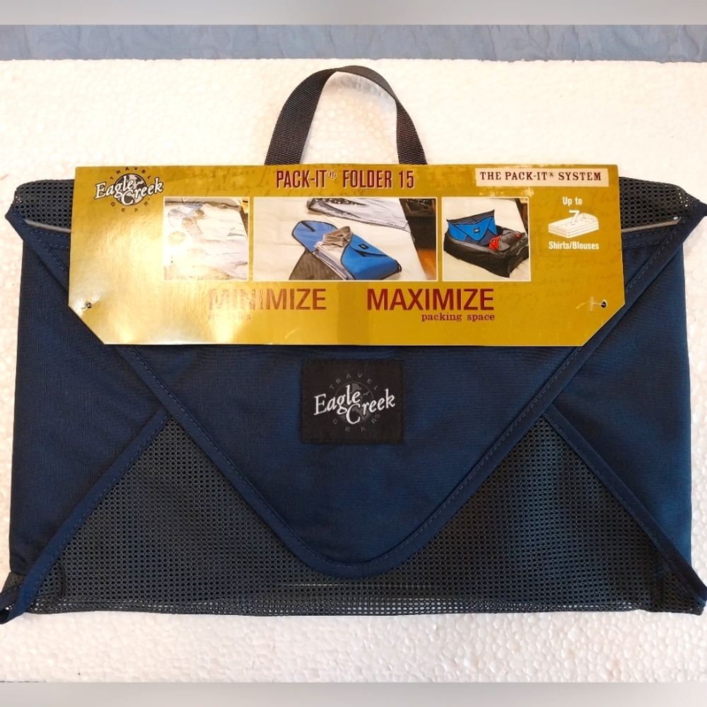 NWT Eagle Creek Pack -it System Folder 15 blue